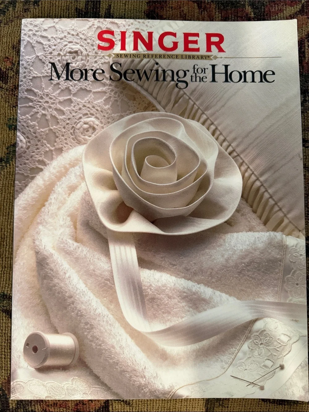 Singer More Sewing for the Home - Cream Bedding Accent